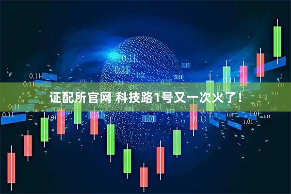证配所官网 科技路1号又一次火了！