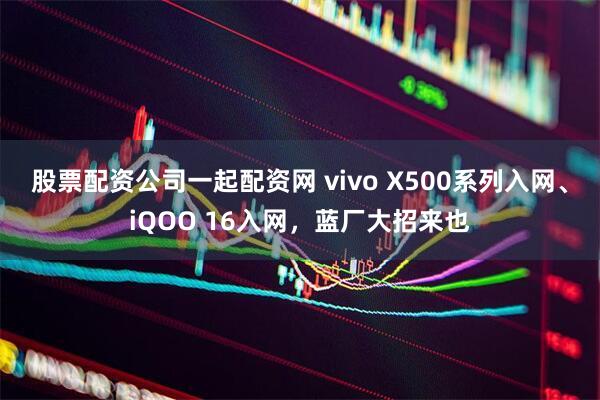 股票配资公司一起配资网 vivo X500系列入网、iQOO 16入网,蓝厂大招来也
